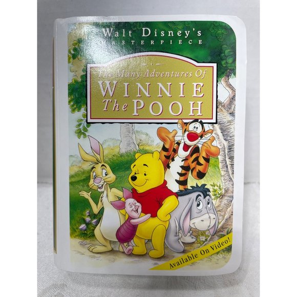 1996 McDonalds Happy Meal Toy Disneys Winnie the Pooh Tigger VHS Box - Picture 1 of 8